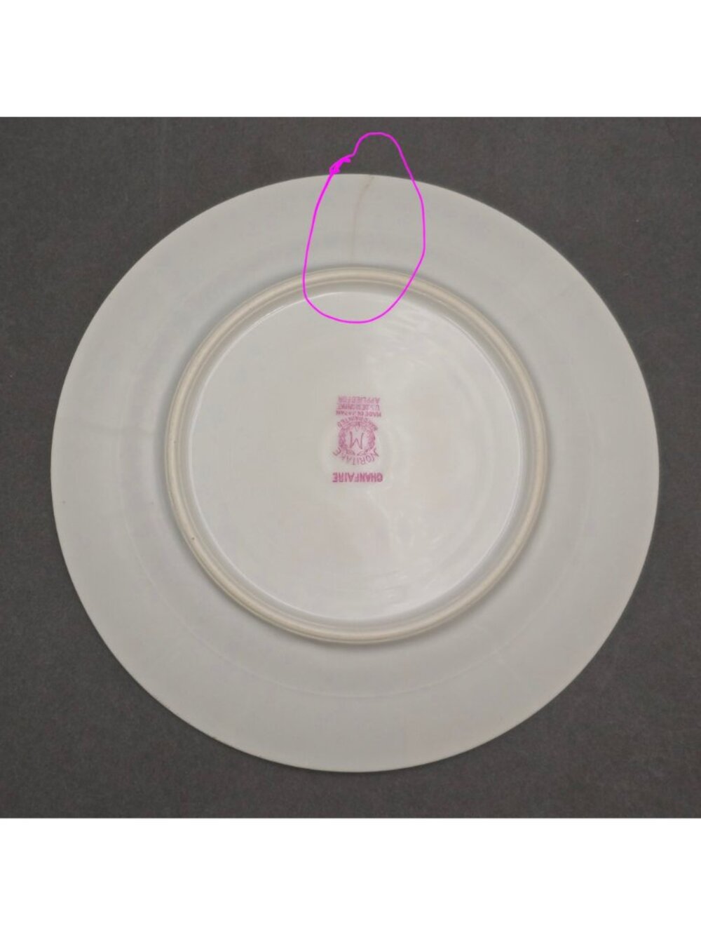 Antique Noritake Chanfaire Bread Butter Plates 6.5" Gold Trim Set of 8 - Picture 9 of 13